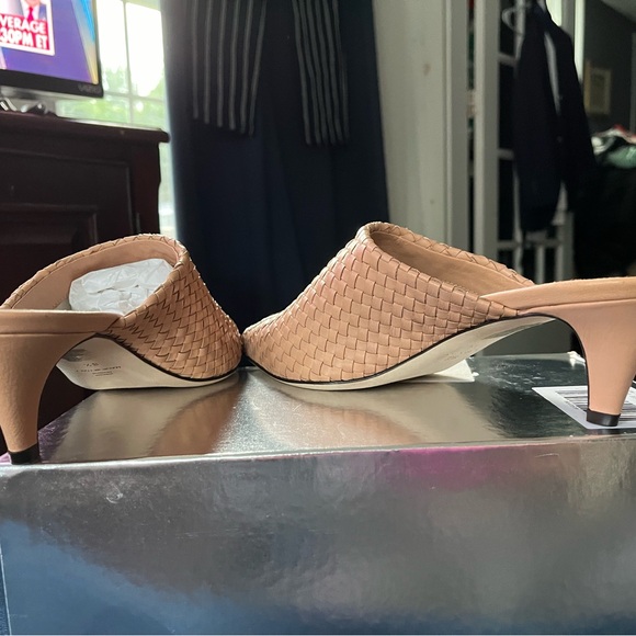 Collection J.Crew Mari GIUDICELLI x j crew woven leather mule color, adobe clay - Picture 8 of 8